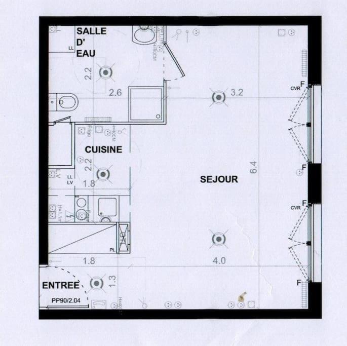 Grand Studio De 37M Carres - Rer Laplace Et Maison Des Examens A 5 Minutes A Pied Arcueil Extérieur photo